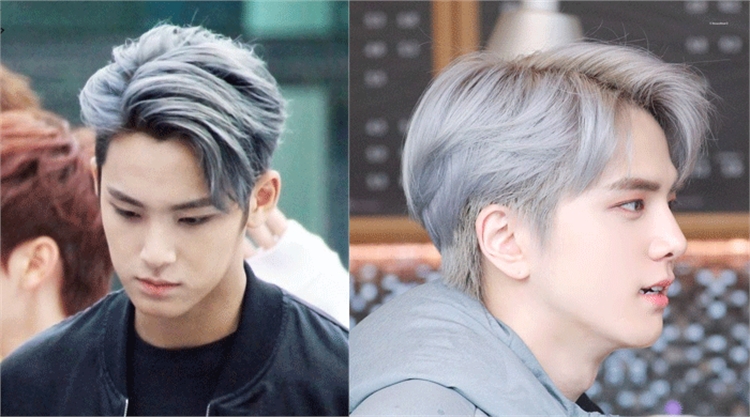 Nhuộm tóc nam màu khói theo phong cách Hàn Quốc