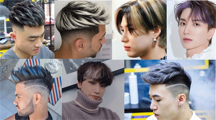 Những màu nhuộm tóc nam đẹp nhất dẫn đầu xu hướng 2018  Liêm Barber Shop   Kiểu tóc của nam Tóc nam Tóc