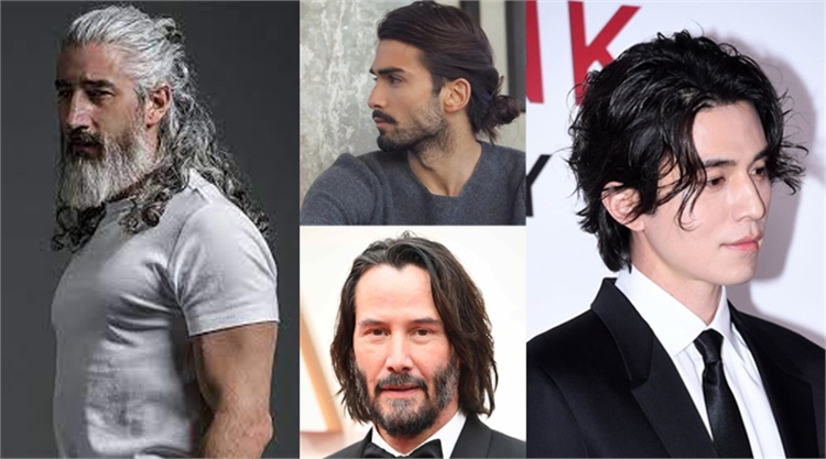Các kiểu tóc nam dài buộc đẹp lãng tử chất nhất 2023 METAvn
