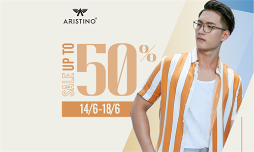 TƯNG BỪNG CHÀO HẠ, GIẢM GIÁ TỚI 50% SHOWROOM ARISTINO HẢI DƯƠNG