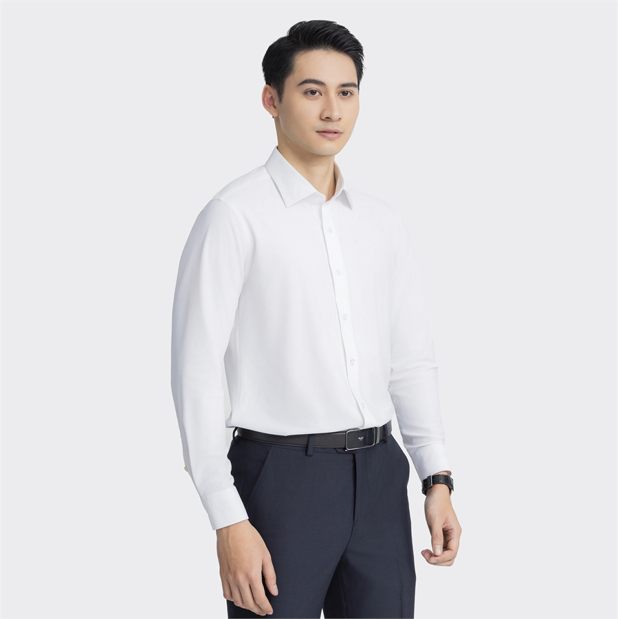 Áo sơ mi dài tay Aristino Business 1LS0560Z màu Trắng