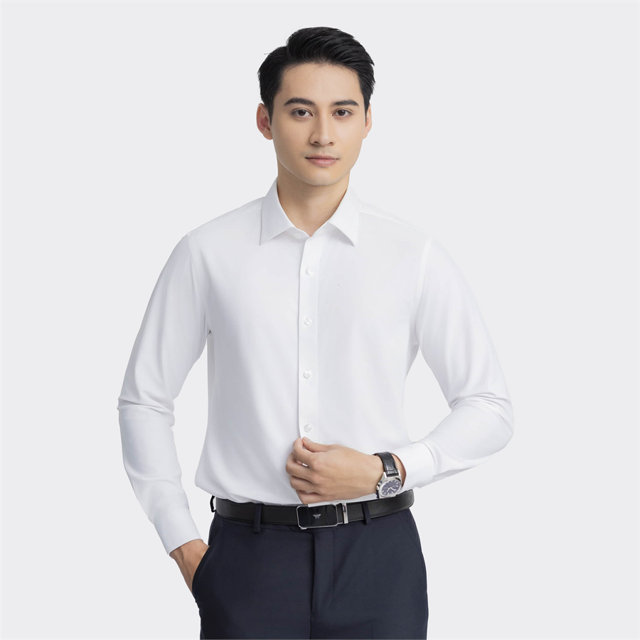 Áo sơ mi dài tay Nam cotton Aristino Business dáng Regular Fit 1LS1180Z