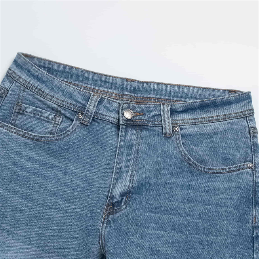 Quần jeans Aristino dáng Regular Fit hiệu ứng giặt mài jeans AJN0010Z