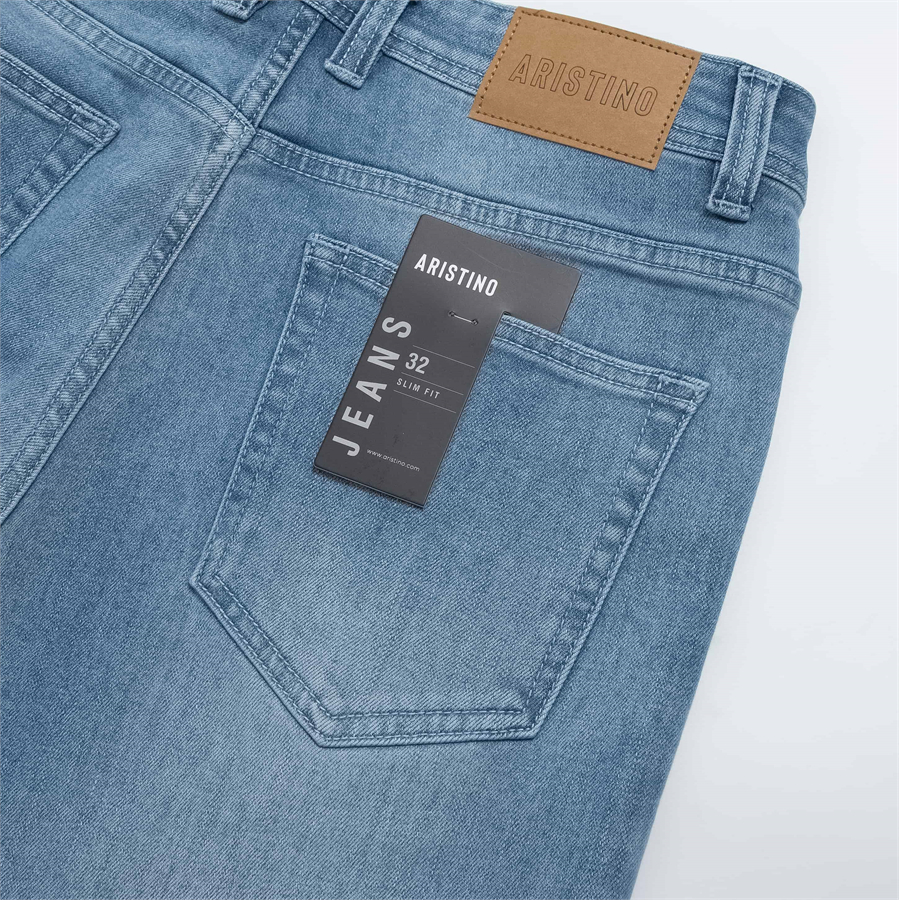 Quần jeans Aristino dáng Slim fit AJN0070Z