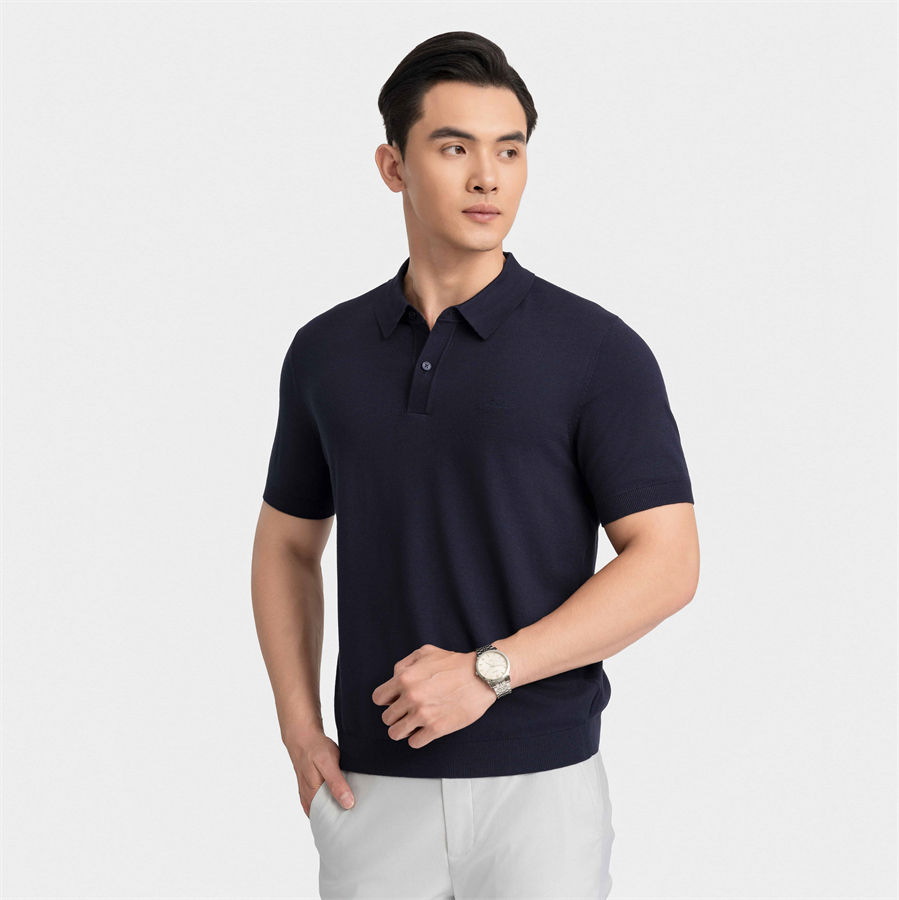 Áo Polo casual dệt kiểu len Aristino dáng Regular Fit APSU020Z