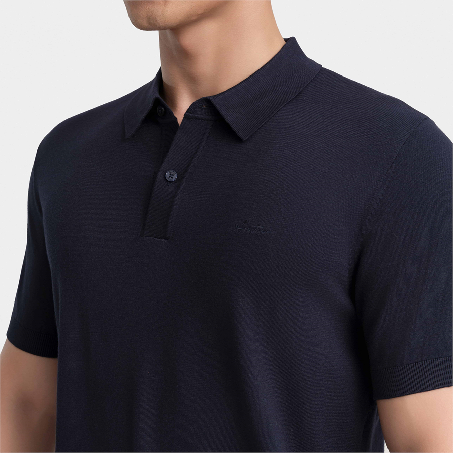 Áo Polo casual dệt kiểu len Aristino dáng Regular Fit APSU020Z