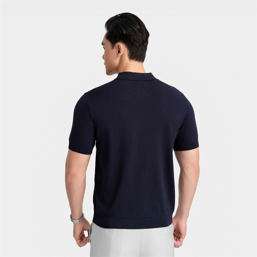 Áo Polo casual dệt kiểu len Aristino dáng Regular Fit APSU020Z