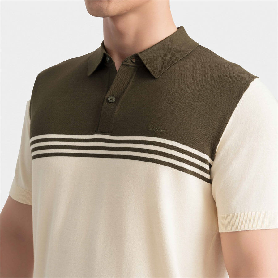 Áo Polo casual dệt kiểu len Aristino dáng Regular Fit APSU030Z