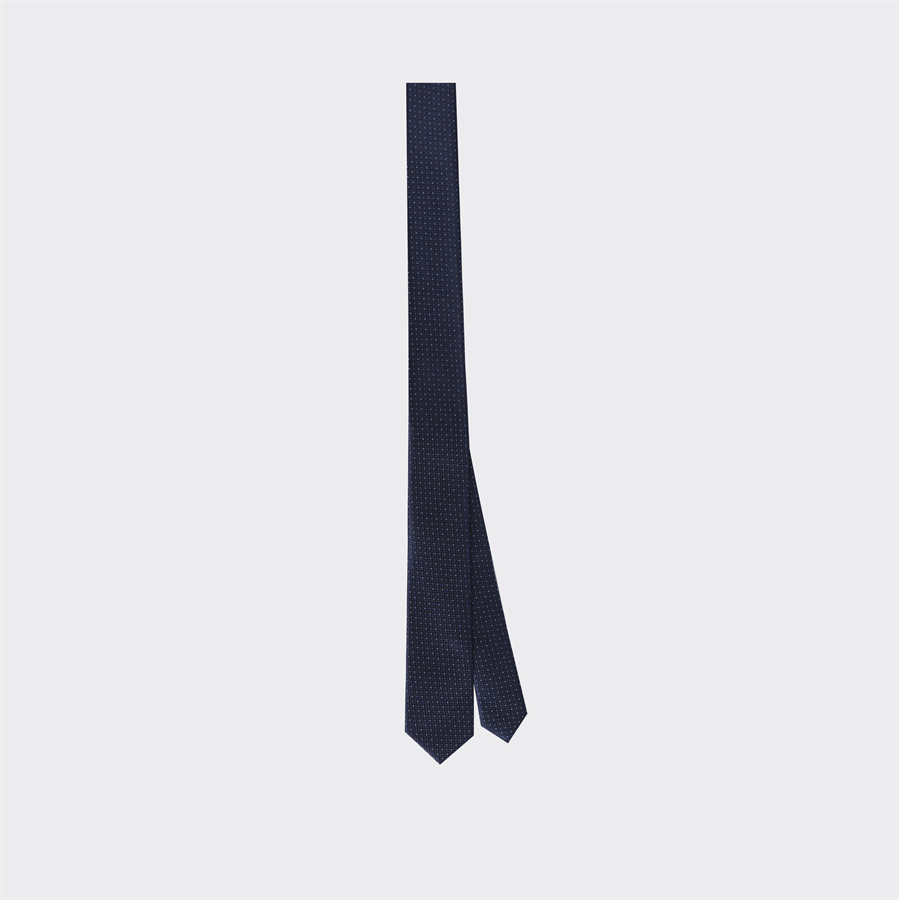 Cà vạt Aristino ATI00602 màu xanh biển họa tiết chấm