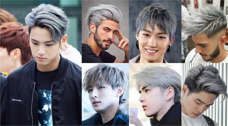 7 kiểu tóc nam màu đen khói  Khởi đầu xu hướng vạn người mê
