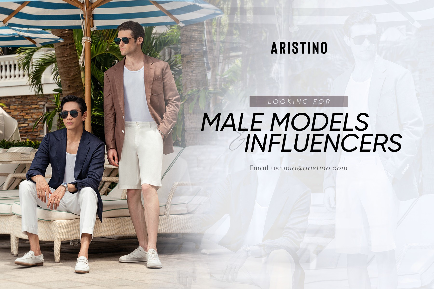 Aristino Philippines the premium men's fashion brand from Vietnam, has officially arrived in the Philippines. We are on the lookout for male models and influencers to bring the essence of our brand to the people of the Philippines.